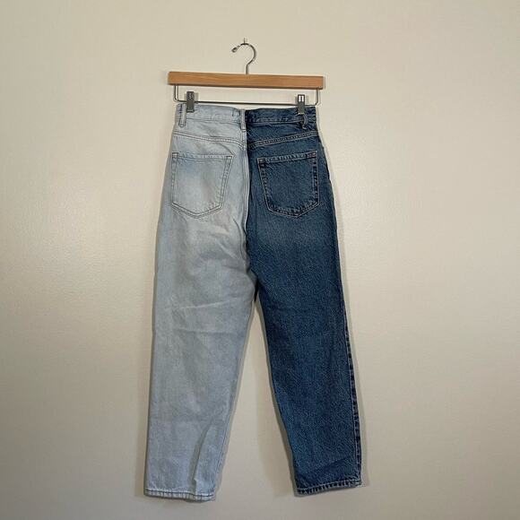 Pacsun • Two Tone High Rise Straight Jeans - Picture 4 of 8